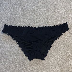 Black bikini bottoms